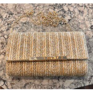 Straw Beach Clutch Summer Purse Evening Shoulder Handbag Party Prom Wedding Bag
